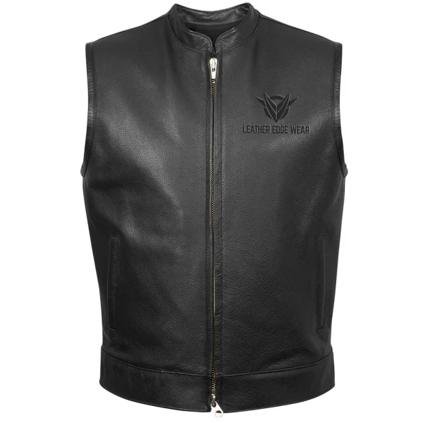 Leather Vest - Image 1