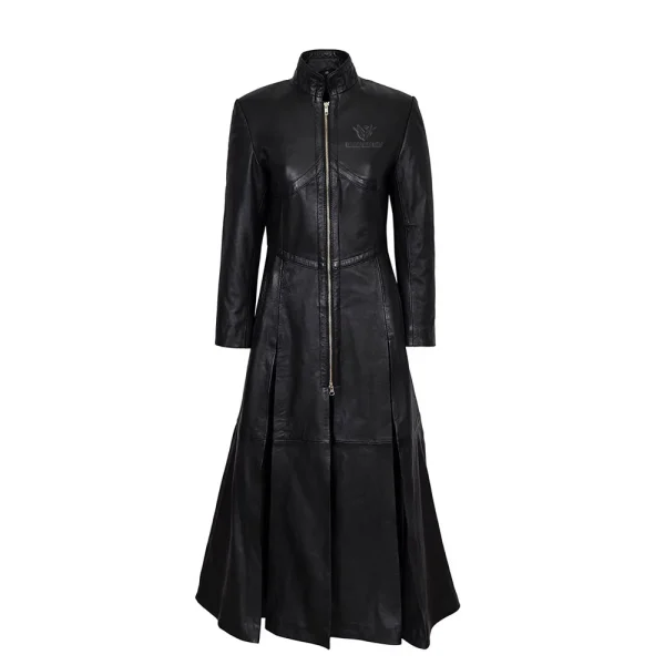 Leather Long Coats - Image 1