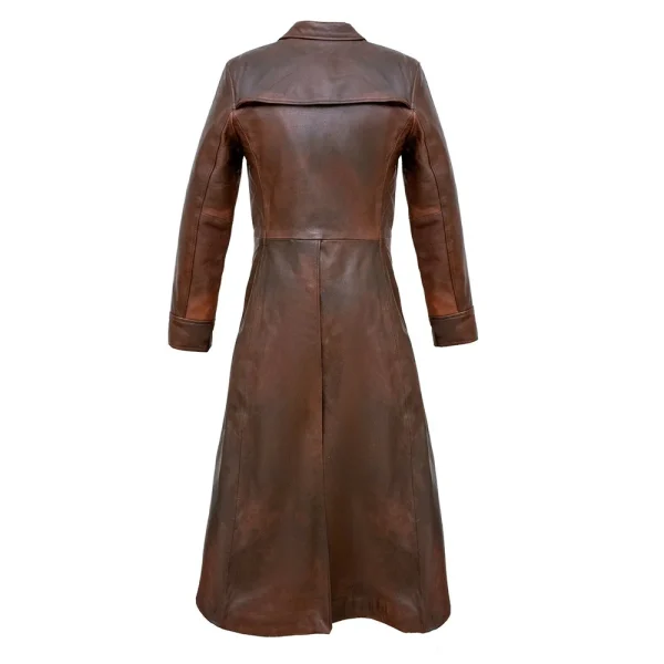 Leather Long Coats - Image 2