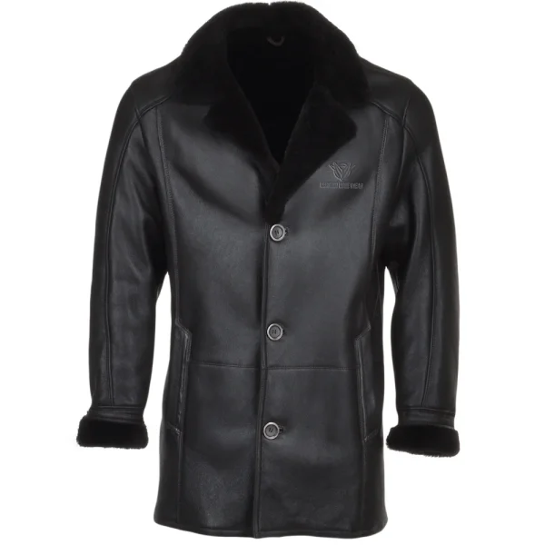 Leather Long Coats - Image 1