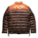 Leather Puffer Jacket - Image 2