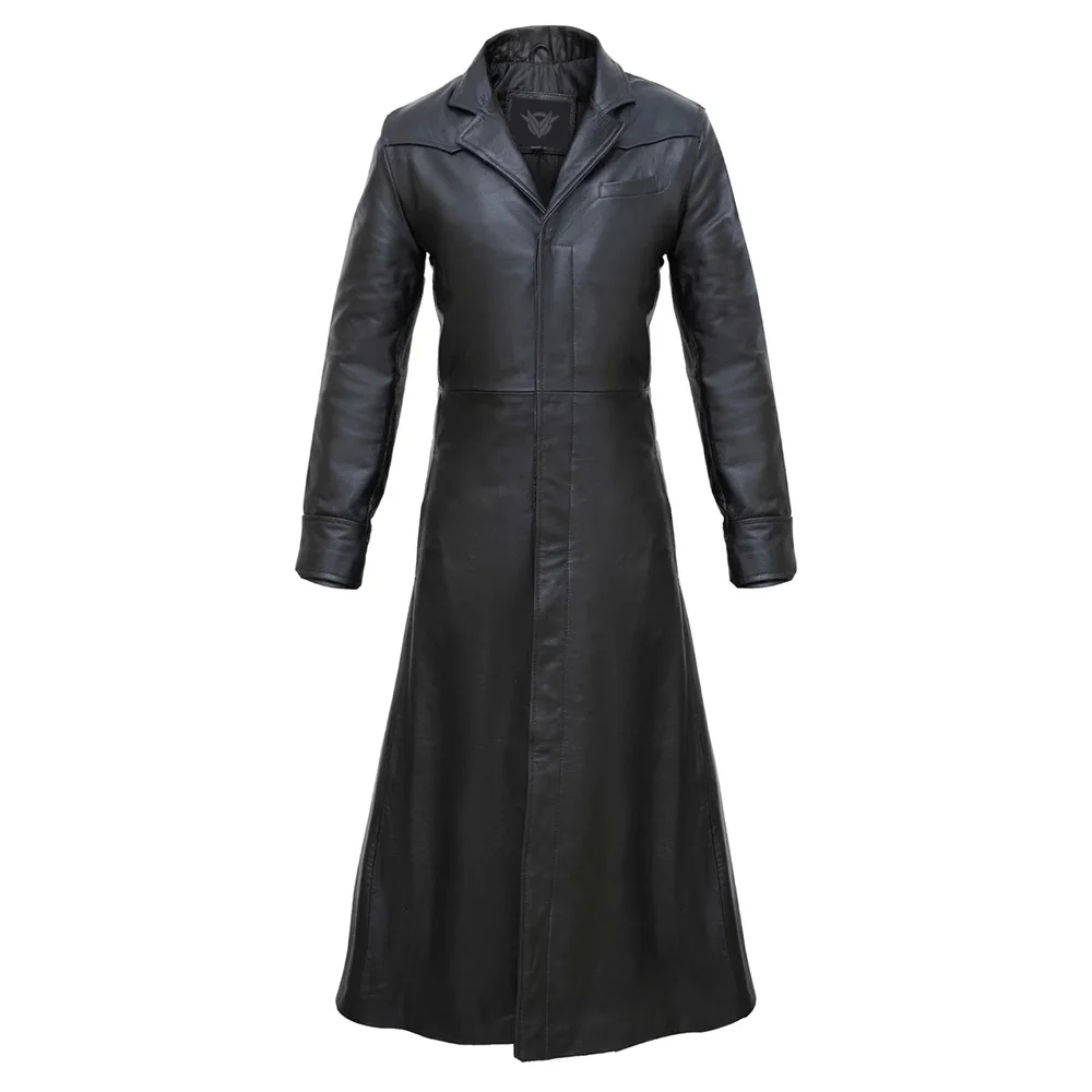 1 Leather Long Coats - Image 1