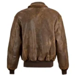 Men’s Leather Mustang A2 Flight Jacket - Image 2