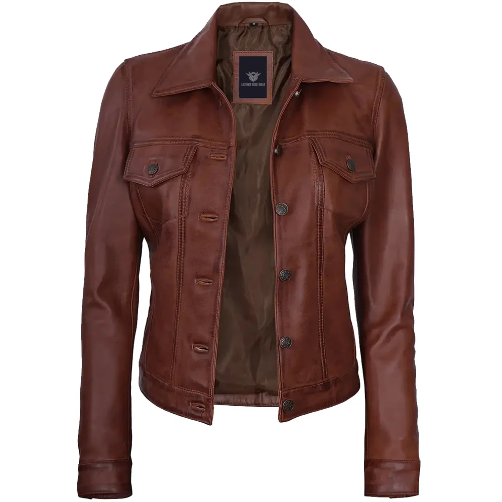 21 Leather Fashion Jacket - Image 1