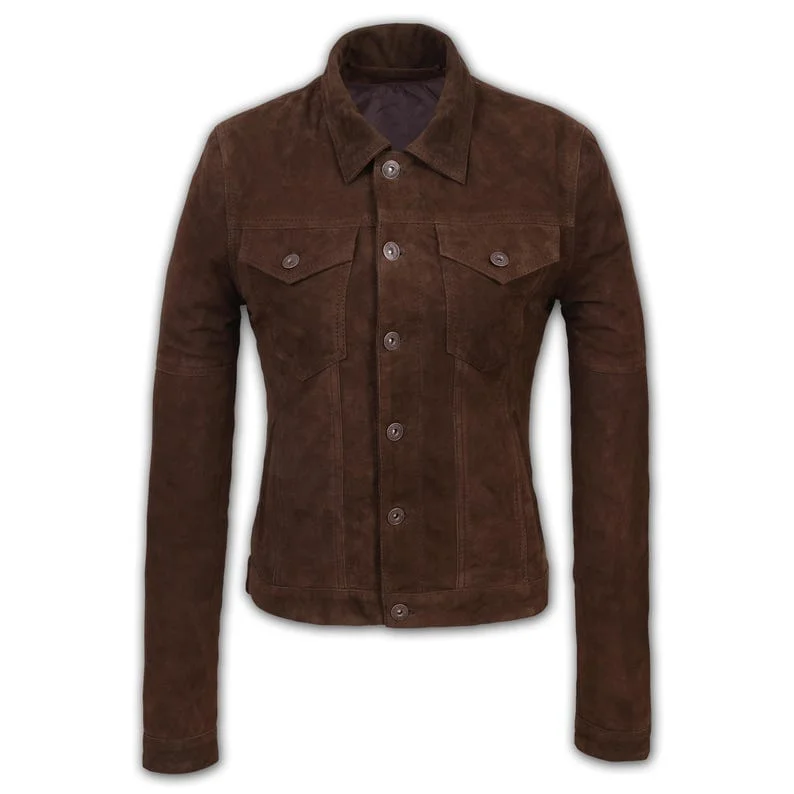 WhatsApp Image 2025-10-23 at 11.21.06 AM Lady Suede Jacket - Image 1