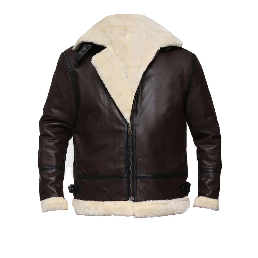 b1-scaled-2 Brown Bomber Jacket - Image 1