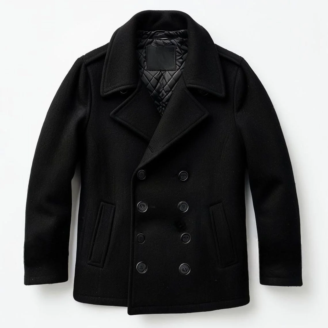 il_1140xN.6587890718_jlgo Men's Wool Pea coat - Image 1